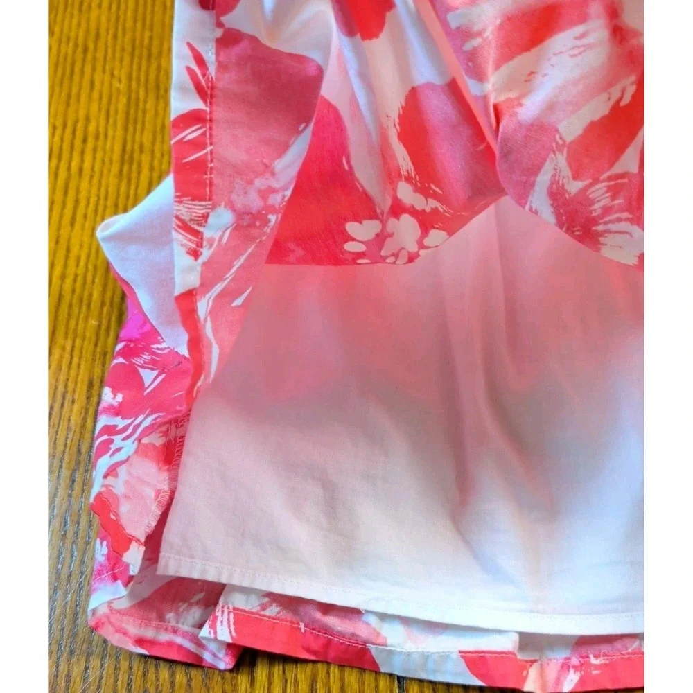 Gymboree Lot Of 3 Pretty Poppy Girls Size 6 Lined Dress, Flower Shirt, & Shorts